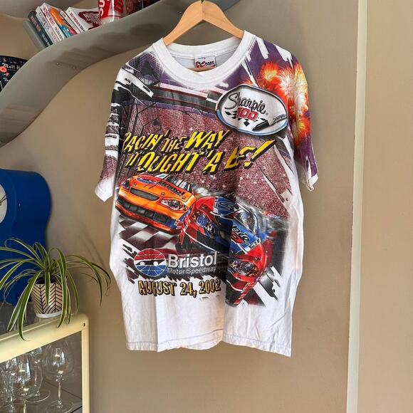 Vintage 2002 Bristol Speedway NASCAR Shirt - Picture 1 of 8